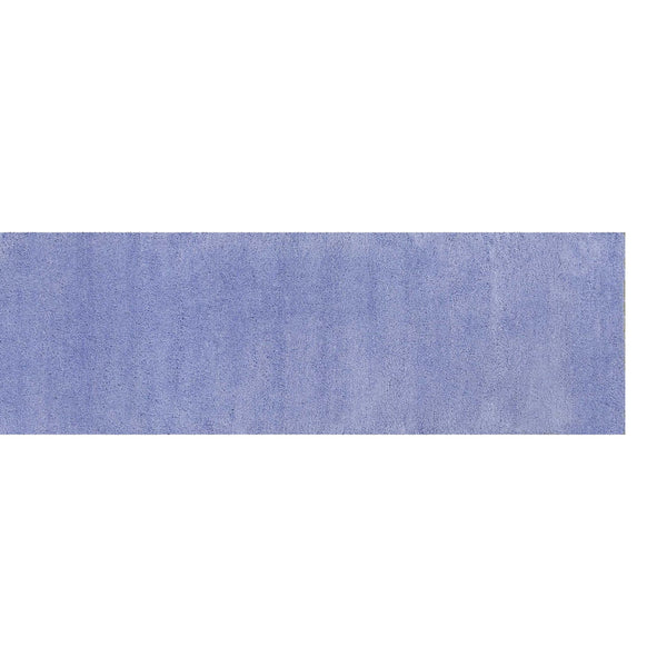 Homeroots 8' Purple Indoor Shag Runner Rug  Polyester 353902