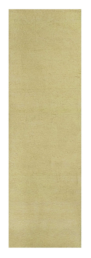 HomeRoots 8' Hand-Woven Canary Yellow Round Rug – Artisan Crafted, Durable, and Stylish for Any Space 8' Runner 353903