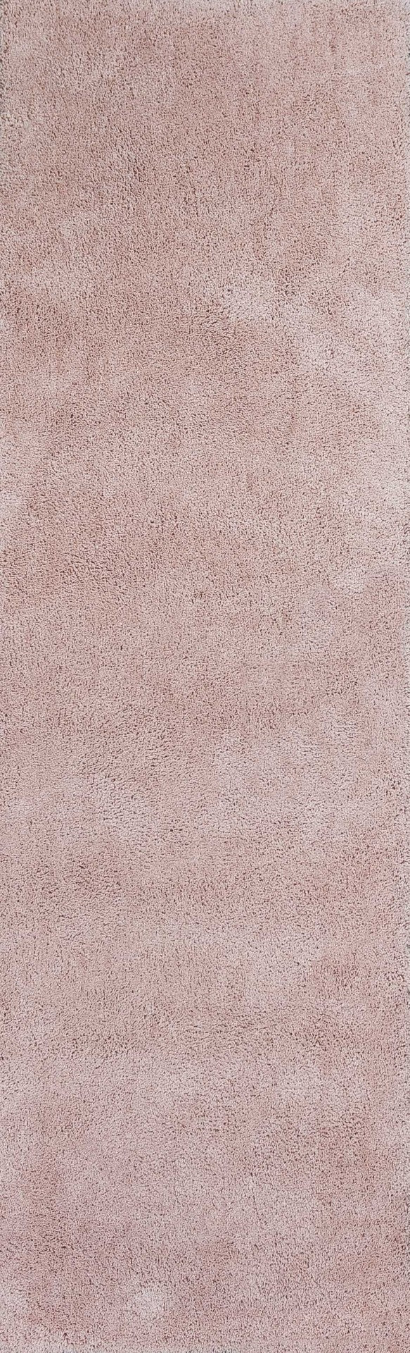 HomeRoots 8' Hand-Woven Pink Round Rug - Artisanal Charm, Soft Polyester, Durable & Stylish for Any Space 8' Runner 353904