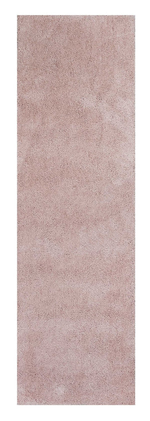 HomeRoots 8' Hand-Woven Pink Round Rug - Artisanal Charm, Soft Polyester, Durable & Stylish for Any Space 8' Runner 353904