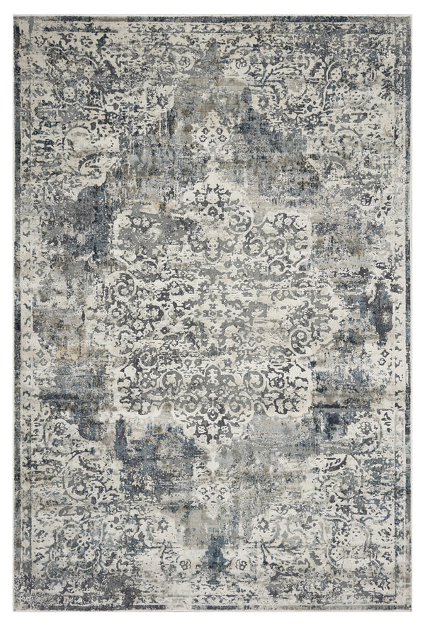 Homeroots 3' X 5' Ivory Area Rug  Polyester 353992