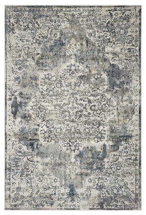 Homeroots 3' X 5' Ivory Area Rug  Polyester 353992