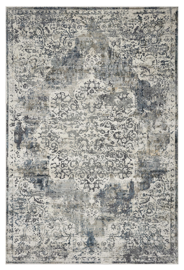 Homeroots 3' X 5' Ivory Area Rug  Polyester 353992