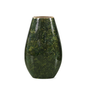 Howard Elliott Renaldi Emerald Gold Vase - Stunning Home Décor Piece For A Serene And Calming Ambiance In Any Space Green Aluminum 35402-howard-elliott