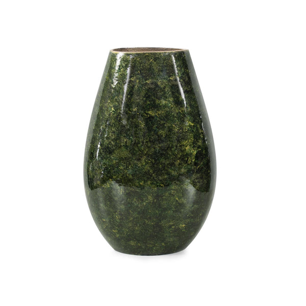 Howard Elliott Renaldi Emerald Gold Vase - Stunning Home Décor Piece For A Serene And Calming Ambiance In Any Space Green Aluminum 35403-howard-elliott