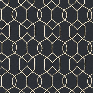 Homeroots 7' X 7' Navy Blue Hand Hooked Area Rug  Polypropylene 354096