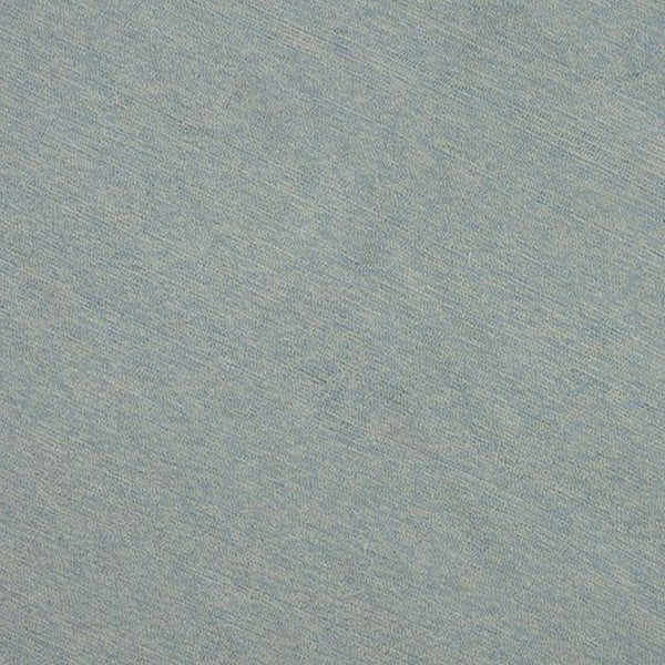 HomeRoots 7' Sky Blue and Ivory Geometric Handmade Area Rug for Indoor and Outdoor Spaces – Stylish & Durable 7' Round Round 354109