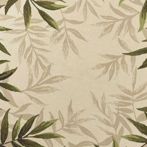HomeRoots 8' Handmade Beige Floral Area Rug - Durable Indoor/Outdoor Comfort for Any Space, Low Maintenance Style 8' Round 354127
