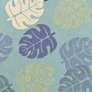 HomeRoots 7' Hand-Tufted Botanical Area Rug in Turquoise and Ivory – Elegant, Plush, and Durable Accent for Home 7' Round 354128