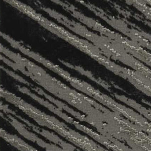 HomeRoots 3'' Silver and Gray Abstract Area Rug - Modern Design for Entryways, Bedrooms, and Living Spaces 7' X 10' 354143
