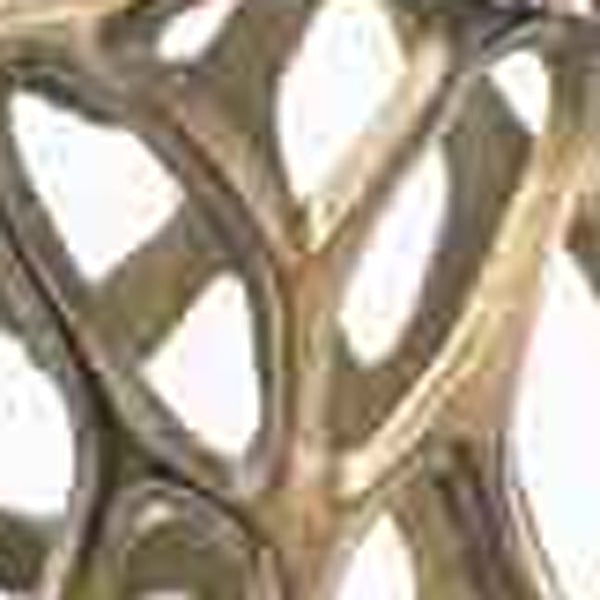 Homeroots 47" Aluminum Gold Twigs Cylinder Floor Vase  Aluminum 354653