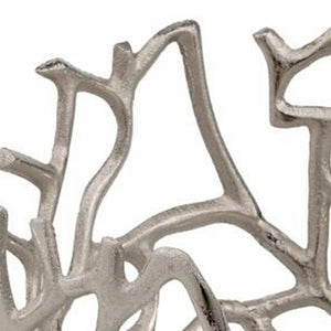 Homeroots Round Silver Twigs Centerpiece Bowl   354791