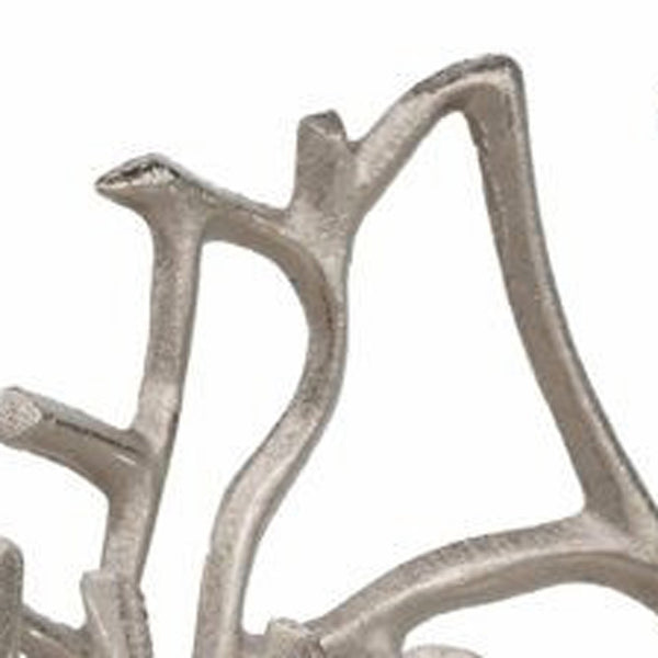 Homeroots Round Silver Twigs Centerpiece Bowl   354791