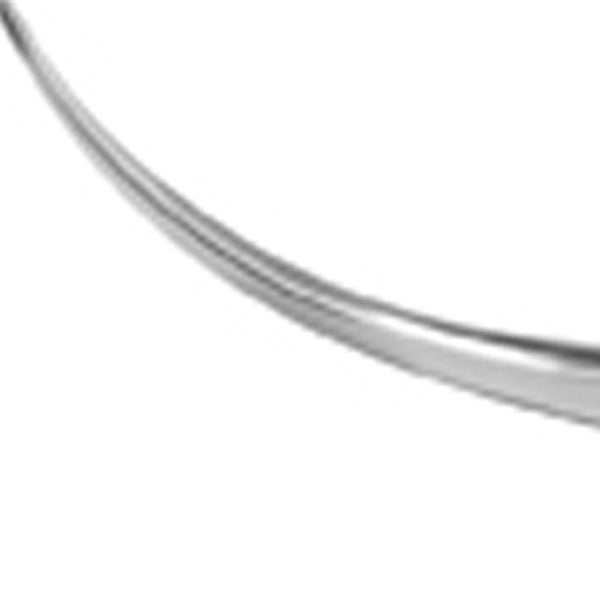HomeRoots 47" Silver Long Horn Wall Sculpture - Handcrafted Aluminum Art for Modern Southwestern Decor 47 354901