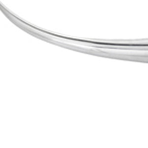 Homeroots 10" Silver Buffed Aluminum Decorative Wall Sculpture  Buffed Aluminum 354905