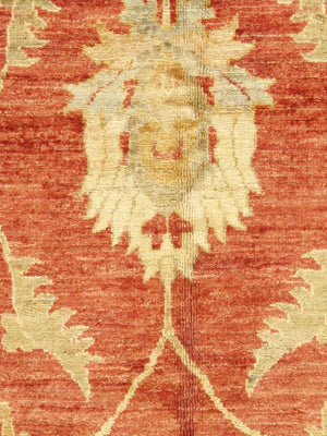 Pasargad Home Denver Hand-knotted Lamb's Wool Area Rug - Elegant Floral Design For Any Room   Pkb-1283 12x15