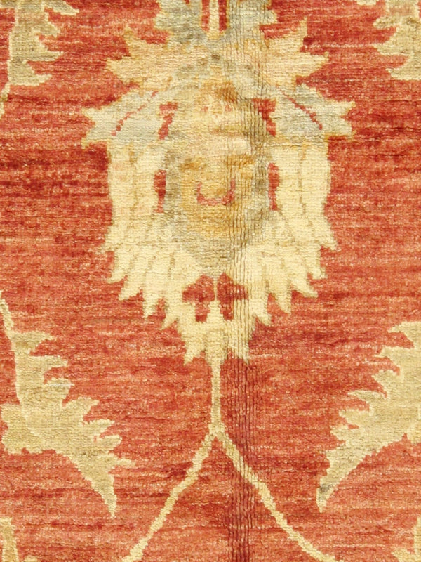 Pasargad Home Denver Hand-knotted Lamb's Wool Area Rug - Elegant Floral Design For Any Room   Pkb-1283 12x15