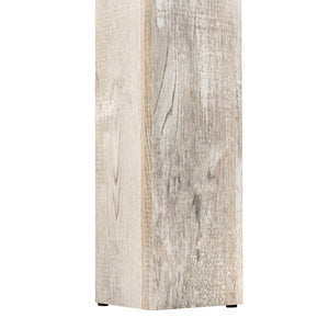 HomeRoots 36" Taupe Dining Table - Modern Rectangle Design for Up to 6, Durable & Stylish for Any Occasion 355696