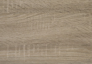 Homeroots 71" Taupe Wood Adjustable Bookcase   355725