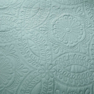 English Elm 6 Peyton Reversible Daybed Set Blue Medallion Quilted Twin Cover 6-Piece Shams Pillow Skirt B035129054