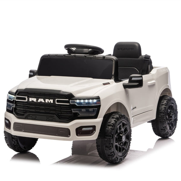 English Elm Licensed Dodge Ram 3500 12v Kids Ride on Truck with Parental Remote and Rear Suspension W1578P346252
