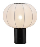 Wisteria Table Lamp White 56151 Zuo Modern