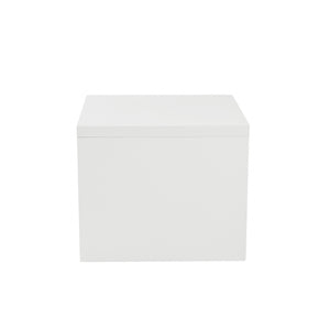 Homeroots 20" White Square End Table   357510