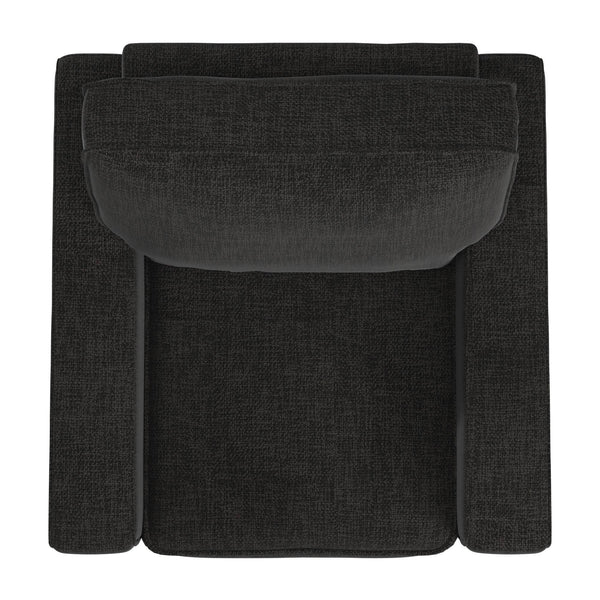 Svolvar Upholstered Accent Chair Rubberwood Frame Plush Cushions Modern Living Room