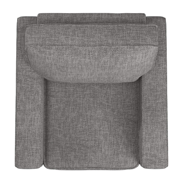 Svolvar Upholstered Accent Chair Rubberwood Frame Plush Cushions Modern Living Room