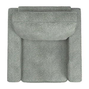 Svolvar Upholstered Accent Chair Rubberwood Frame Plush Cushions Modern Living Room
