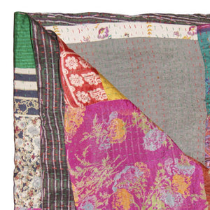 Homeroots 50" X 70" Silk Multicolor Throws  Silk 358036