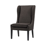 Madison Park Garbo Modern/Contemporary Captains Dining Chair FPF20-0281 Charcoal