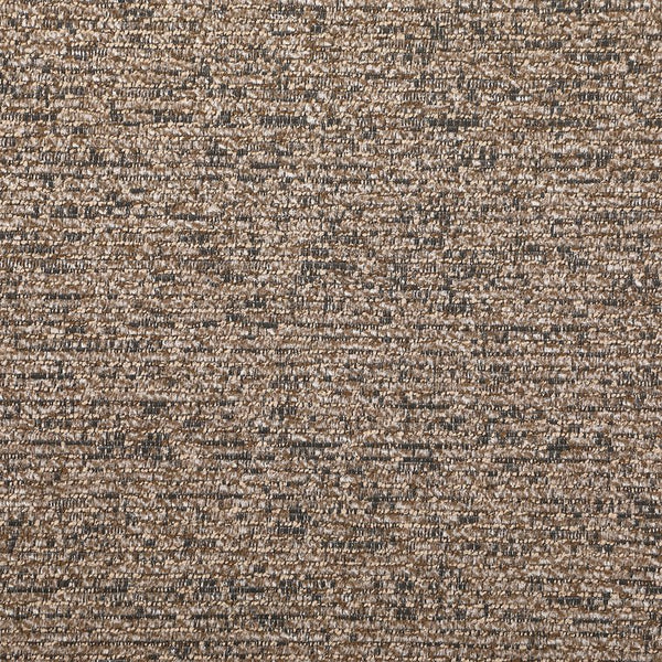 English Elm Marcello Brown Bar Bench with Fabric Upholstery, Solid Wood & MDF, Contemporary Block Legs Design B201P409512