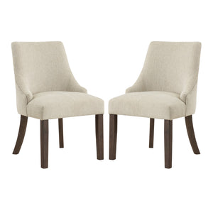 OSP Home Furnishings Leona Dining Chair  - Set of 2 Linen
