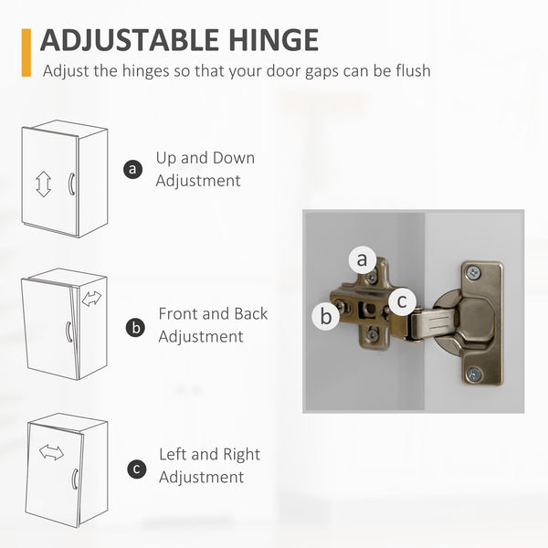 English Elm Homcom 70.75" Farmhouse Pantry Cabinet With Adjustable Shelves & Barn Doors For Stylish Storage Solutions W2225P217117