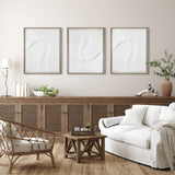 INK+IVY Paths Collide Modern/Contemporary Textured Framed Carved Resin Dimensional Wall Décor II95B-0159 Off-White