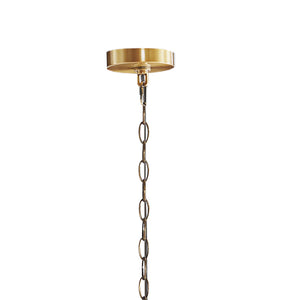 JLA Home Hampton Hill - 6-Light Hampton Hill Savor Chandelier in Polished Gold — Timeless Candelabra Style, Adjustable Chain, Ambient Luxury Lighting (90W Max) FB150-1163