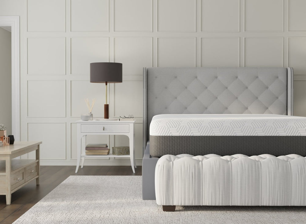 English Elm Pur Chill Full Memory Foam Mattress with Cooling Fabric and Plush Comfort Layers B337P293560