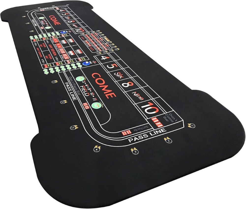 English Elm Craps Table Top Casino Grade Game Room Playing Surface for Model 13829 Setup W2748P217853