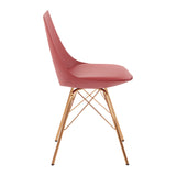 OSP Home Furnishings Oakley Chair Rose