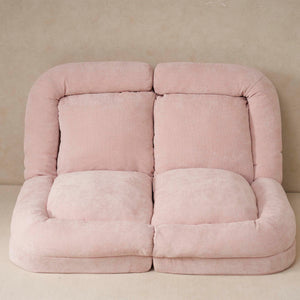 English Elm Convertible Pink Fold-Out Sofa Bed – Compact, Stylish, Multifunctional Comfort For Small Spaces! W244P289258