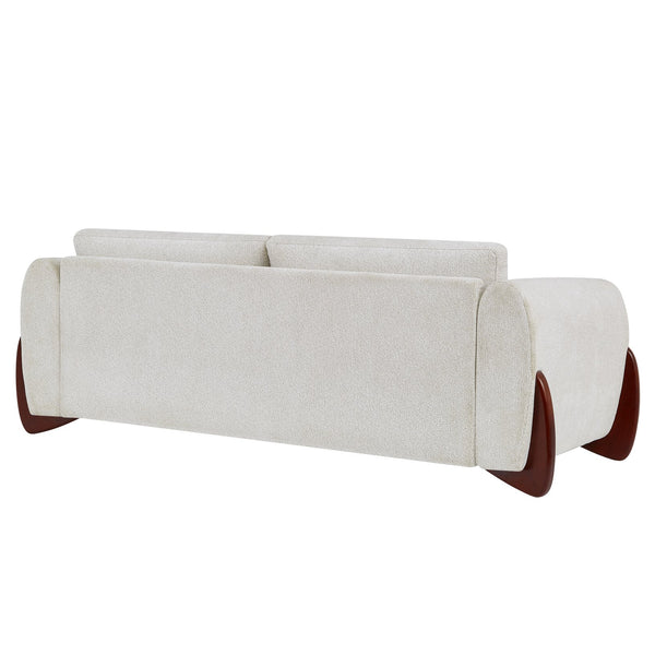 English Elm Christopher Knight Home® - 89"L Beige Chenille Sofa – Plush Comfort, Durable Design, Perfect For Apartments & Family Rooms N771P345832M_ N771P345833M