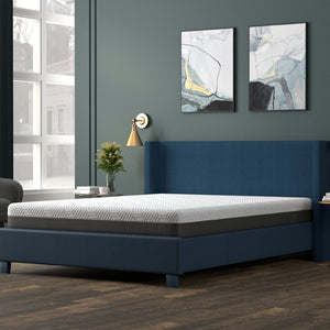 English Elm Omne Fria Twin Mattress Firm Foam Layers with Pcm Cooling Cover for Deep Sleep B047P316870