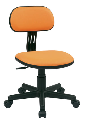 OSP Home Furnishings Student Task Chair Orange