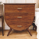 English Elm Solid Wood Agra Bedside