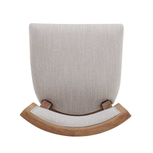 English Elm Christopher Knight Home® - 26.5" Counter Stools Set of 2 Upholstered Farmhouse Bar Stools with Curved Back, Footrest, Solid Wood Frame Beige+Natural 72643.00BGE