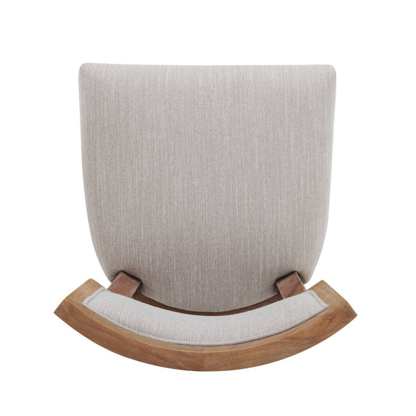English Elm Christopher Knight Home® - 26.5" Counter Stools Set of 2 Upholstered Farmhouse Bar Stools with Curved Back, Footrest, Solid Wood Frame Beige+Natural 72643.00BGE