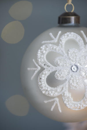 English Elm D3" Elegant Glass Christmas Ball Ornaments Set Of 12 - Perfect For Holiday Decor & Festive Displays W2078P247896