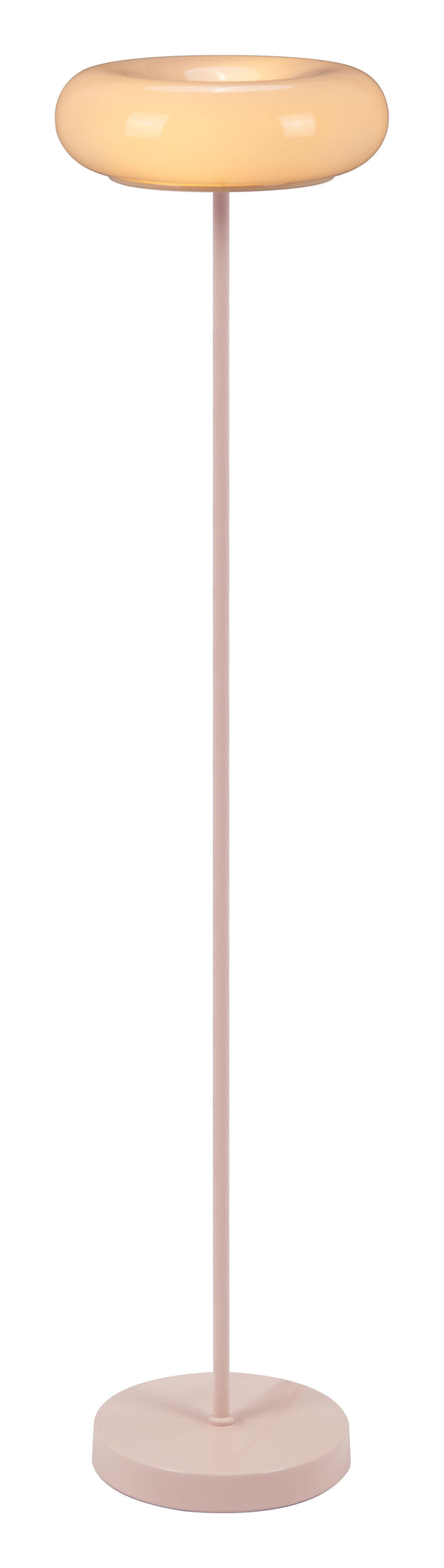 Zuo Modern Munk Floor Lamp Pink - Modern Design In High-quality Pvc & Steel For Chic Home Décor & Versatility Pink Pvc,Steel 56180-zuo-modern