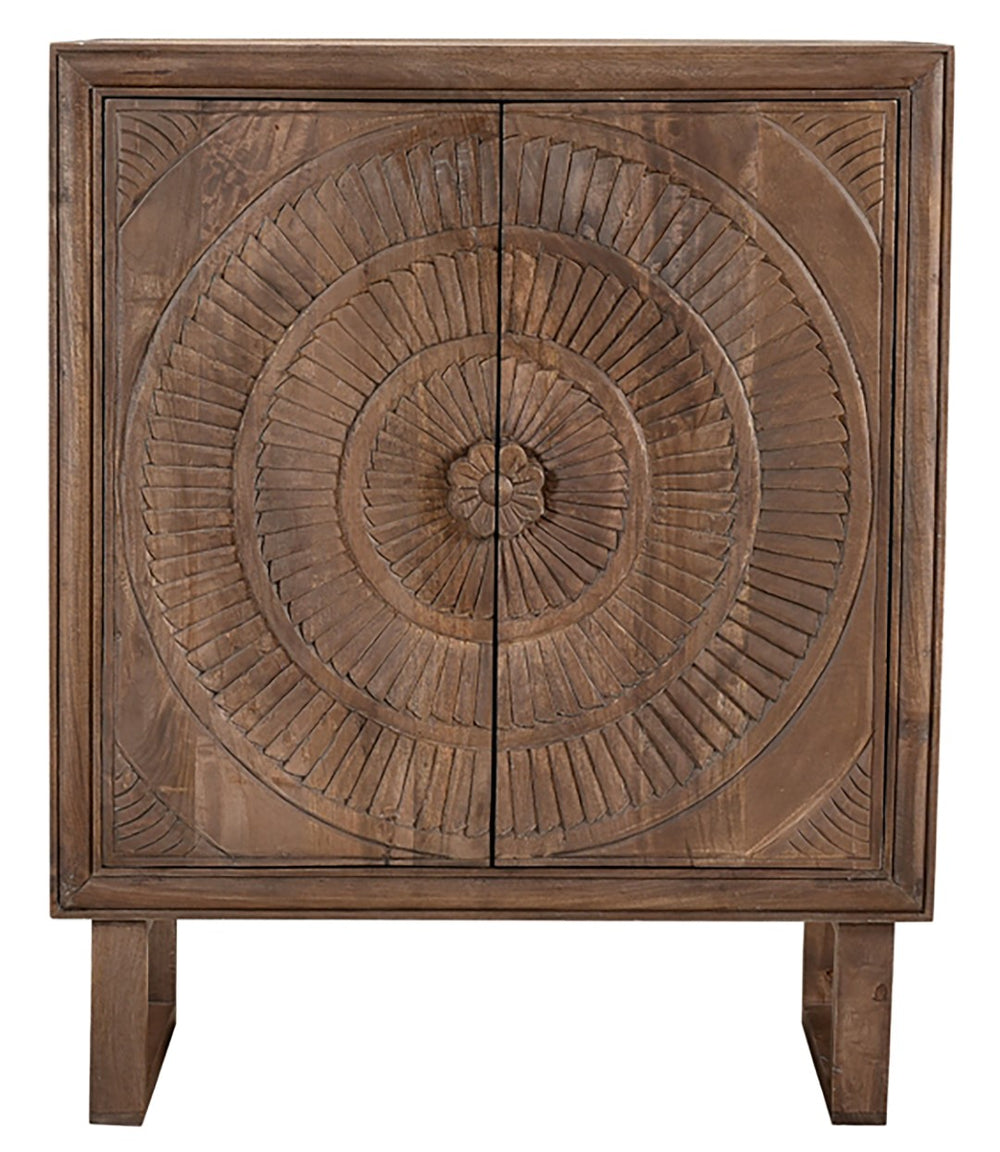 Moti Albert Cabinet, 2 Hand Carved Door 36009002